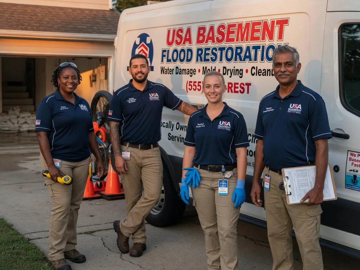 Basement Flood Cleanup company in Steger, IL